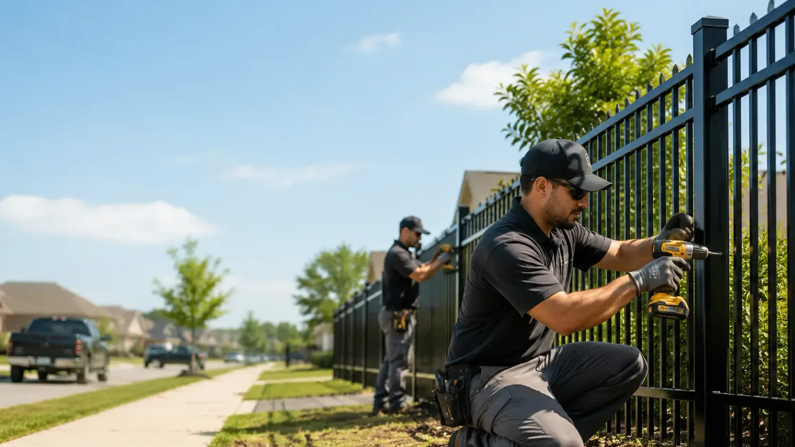 Metal Fence Installation in Baldwin, IA
